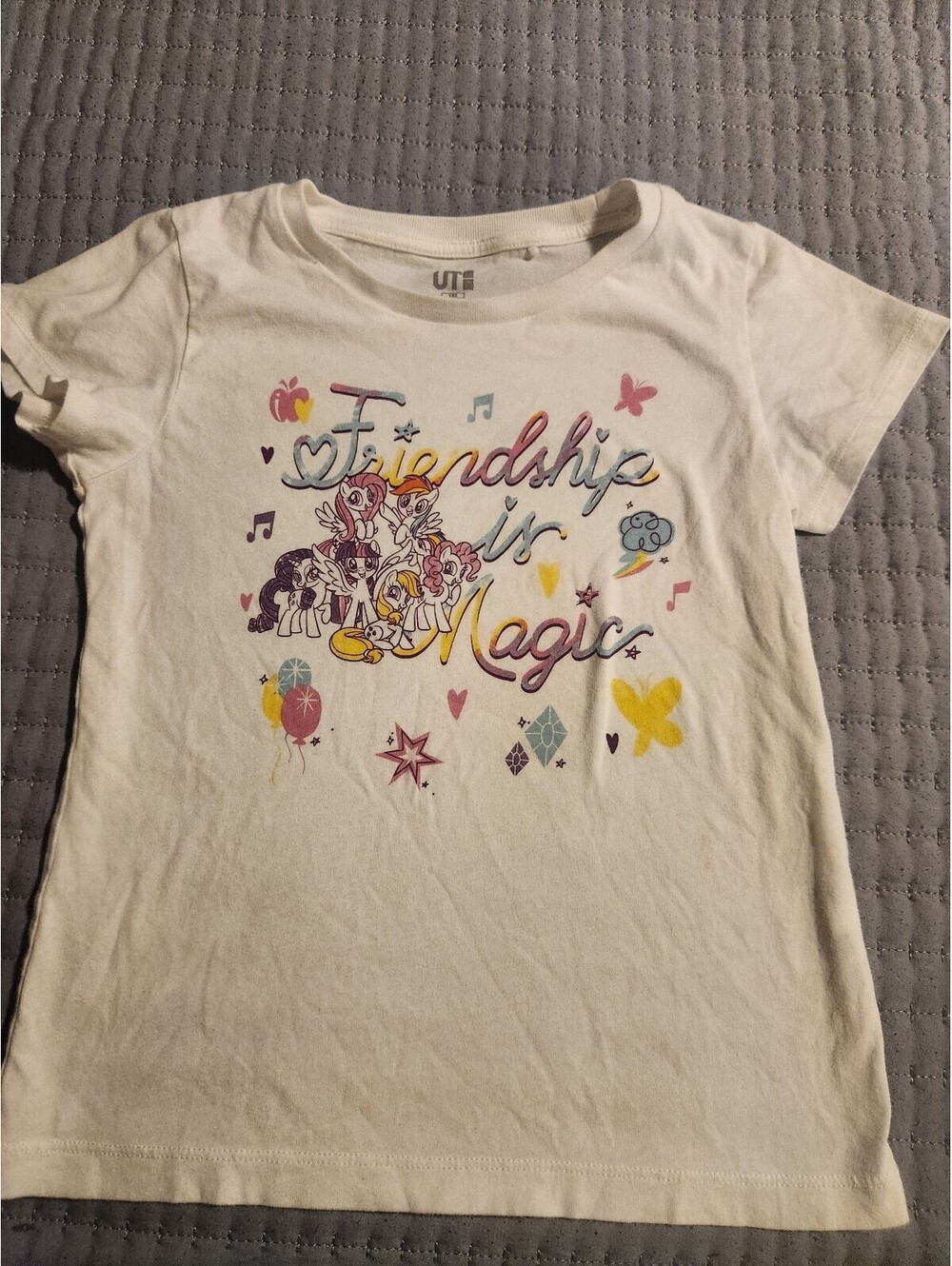My Little Ponies Uniqlo Tshirt- Size 8